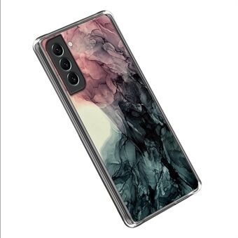 Voor Samsung Galaxy S23+ IMD Abstract Marmeren Patroon Bedrukt Hoesje Zachte TPU Valbescherming Anti-Val Telefoonhoesje