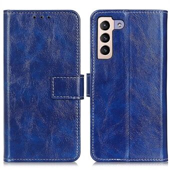 Voor Samsung Galaxy S23+ Retro Crazy Horse textuur telefoonhoes PU-leer + TPU schokbestendige flip-folio cover