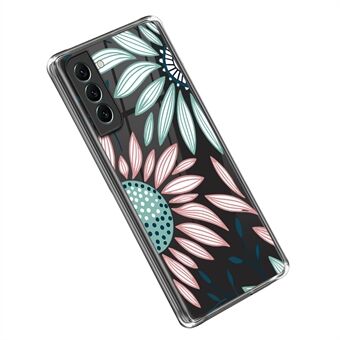 Schokbestendig hoesje voor Samsung Galaxy S23+, zacht TPU-telefoonhoesje, anti-drop IMD-patroonprint telefoonhoesje