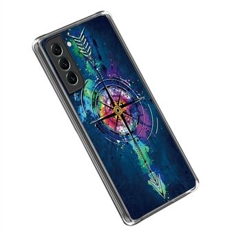 Voor Samsung Galaxy S23+ Patroonprint IMD Ultraslank telefoonhoesje Valbestendige TPU-achterkant