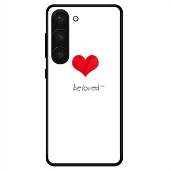 Voor Samsung Galaxy S23+ Stijlvolle patroonafdruk TPU+PC+gehard glas Anti- Scratch hoesje Mobiele telefoon beschermende achterkant