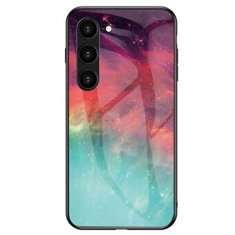 Schokbestendig hoesje voor Samsung Galaxy S23+ Starry Patroon Bedrukt Telefoonhoesje TPU PC Beschermhoes van gehard glas