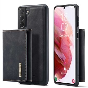 DG.MING M1-serie voor Samsung Galaxy S23+ afneembare portemonnee telefoonhoes PU-leer gecoat beschermhoes met standaard