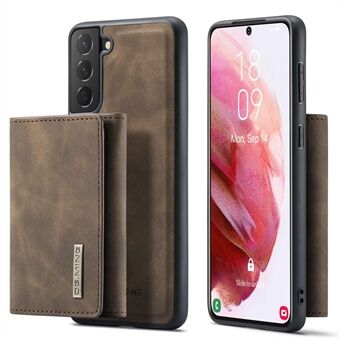 DG.MING M1-serie voor Samsung Galaxy S23+ afneembare portemonnee telefoonhoes PU-leer gecoat beschermhoes met standaard