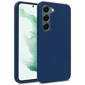 Voor Samsung Galaxy S23+ Matte mobiele telefoonhoes Biologisch afbreekbaar tarwestro + TPU Valbestendig mobiele telefoonhoes