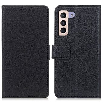 Getextureerd telefoonhoesje voor Samsung Galaxy S23+, boekstijl PU lederen Stand shell folio flip portemonnee cover