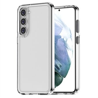 Diamond Series transparant telefoonhoesje voor Samsung Galaxy S23+, TPU+acryl beschermende doorzichtige telefoon achterkant
