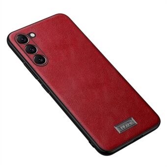 SULADA Voor Samsung Galaxy S23+ PU-leer gecoat TPU + PC Anti-drop telefoonhoes Mobiele telefoonhoes