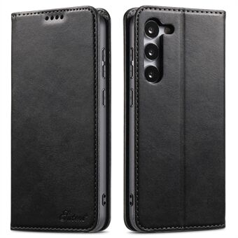 SUTENI Voor Samsung Galaxy S23+ Portemonnee Ontwerp Volledig verpakt Automatische sluiting Flip PU-leer + TPU Beschermhoes met Stand