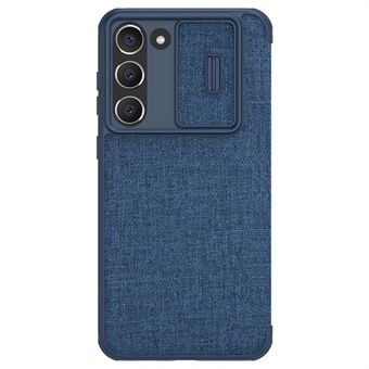 NILLKIN Qin Pro serie voor Samsung Galaxy S23+ Anti- Scratch telefoonhoes Kaarthouder mobiele telefoonhoes met verschuifbare lenshoes