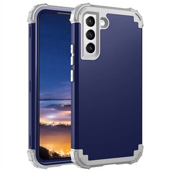 Voor Samsung Galaxy S23 + Valbescherming 3-In-1 Telefoon Shell PC + Siliconen Telefoonhoesje Schokbestendig Mobiele Telefoon Cover