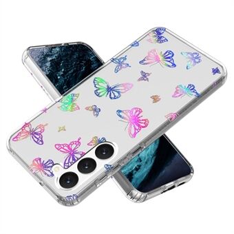 Voor Samsung Galaxy S23+ GW18 Laser schokbestendige telefoonhoes PC + TPU verdikte mobiele telefoonhoes