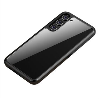 Defense Armor-serie voor Samsung Galaxy S23+ Telefoonhoesje met duidelijke achterkant TPU + PC dubbellaagse schokbestendige hoes