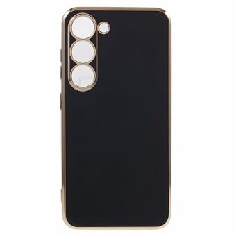 Nauwkeurige uitsparing TPU-telefoonhoes voor Samsung Galaxy S23+ Galvaniserende 6D glanzende telefoonbeschermhoes