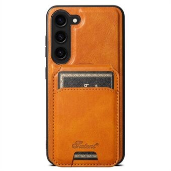 SUTENI H15 voor Samsung Galaxy S23+ Telefoonhoesje Afneembare Kaarthouder Cover met Standaard