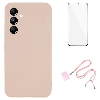 WANLONFENG RB1 Serie voor Samsung Galaxy A54 5G Hoesje TPU Schokbestendige Telefoonhoes met Schermfolie