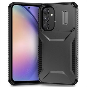 Voor Samsung Galaxy A54 5G Case TPU+PC Telefoonhoesje met Schuiflensbeschermingsontwerp