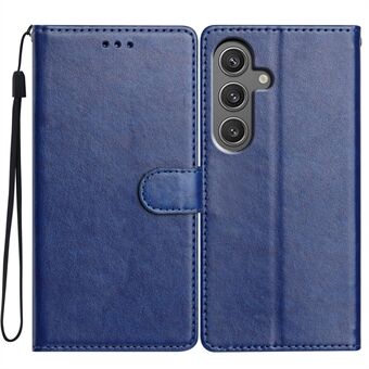 Voor Samsung Galaxy A54 5G Leren Telefoonhoes Wallet Stand Cover met Handige Band