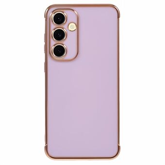 Voor Samsung Galaxy A54 5G Hoesje Electroplated Frame TPU Soft Telefoonhoes