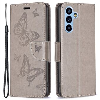 BF Imprinting Pattern Series-4 voor Samsung Galaxy A54 5G PU leer bedrukt vlinders Stand case anti-drop telefoon portemonnee cover