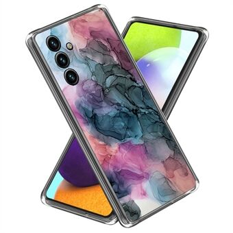 Schokbestendig hoesje voor Samsung Galaxy A54 5G Abstract marmer bedrukt IMD TPU telefoonhoes