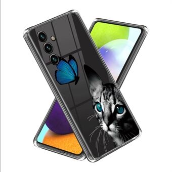 Voor Samsung Galaxy A54 5G Schokbestendig telefoonhoesje Patroondruk IMD TPU hoes