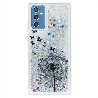 Voor Samsung Galaxy A54 5G Liquid Quicksand telefoonhoesje reliëfpatroon TPU hoes