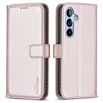 BINFEN KLEUR BF17 Voor Samsung Galaxy A54 5G Stand Portemonnee Telefoonhoesje Leer + TPU Telefoonhoesje