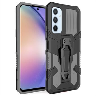 MechWarrior Project voor Samsung Galaxy A54 5G standaard riemclip cover TPU + PC telefoonhoesje