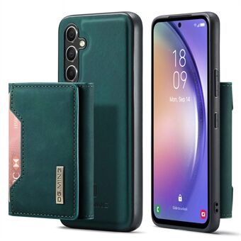 DG.MING M2-serie voor Samsung Galaxy A54 5G PU-leer gecoat PC + TPU Telefoonhoesje Afneembare portemonnee Terug Kickstand Cover