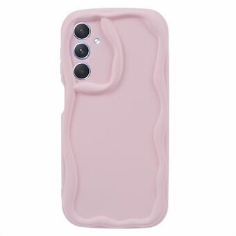 Voor Samsung Galaxy A54 5G-hoesje Zachte TPU-rubberen snoepkleurige telefoonachterkant.