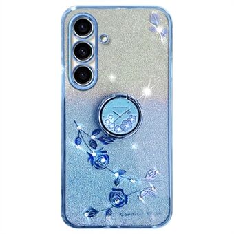 KADEM voor Samsung Galaxy A54 5G hoesje met ring en kickstand, anti-kras TPU telefoonhoesje.