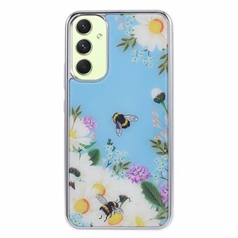 Voor Samsung Galaxy A54 5G Hoesje Anti-val IMD PC + TPU Hoesje Verzinkt Slanke Telefoonhoes