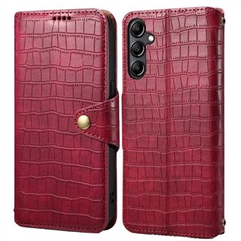 Voor de Samsung Galaxy A54 5G Case-PU Leren Krokodillentextuur Telefoonhoes.