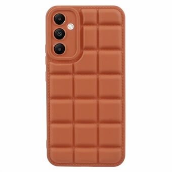 Voor Samsung Galaxy A54 5G Hoesje - Grid Down Jacket Structuur - Anti-kras Beschermende Achterkant