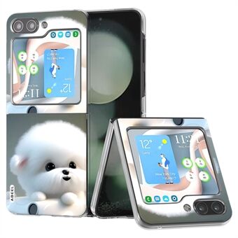 ABEEL Voor Samsung Galaxy Z Flip5 5G Hoesje Harde PC Patroondruk Cover