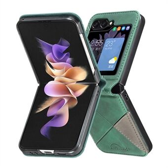 Voor Samsung Galaxy Z Flip6 5G Hoes Valbestendige Telefoonhoes Geometrisch Bedrukt