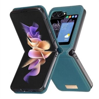 BINFEN KLEUR R20 Voor Samsung Galaxy Z Flip6 5G Hoesje PU Leer+PC Telefoonhoes