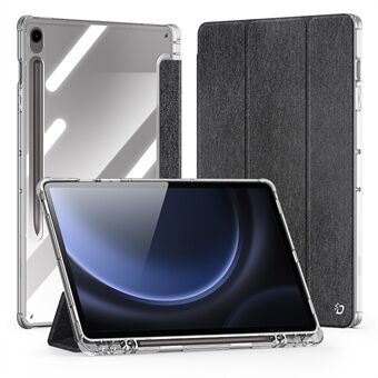 DUX DUCIS Unid Series Voor Samsung Galaxy Tab S9 FE / S9 Hoes Auto Wake / Sleep TPU+PC+Leder Clea Ablet Hoes