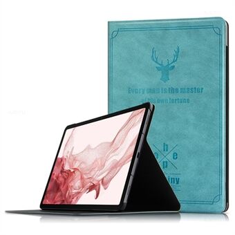 Voor Samsung Galaxy Tab S9 Standaardhoes Folio Flip PU Leer+PC Anti-val Tablet Beschermhoes