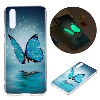 Lichtgevend IMD-patroon zacht TPU-gelhoesje voor Huawei P20