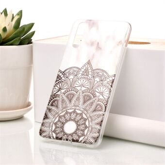 Marmeren patroon IMD TPU Gel Cover voor Huawei P20