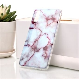 Marmeren patroon IMD TPU-cover voor Huawei P20