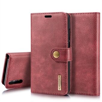 DG.MING voor Huawei P20 Afneembare 2-in-1 Split Lederen Portemonnee + PC Mobiele Telefoon Case