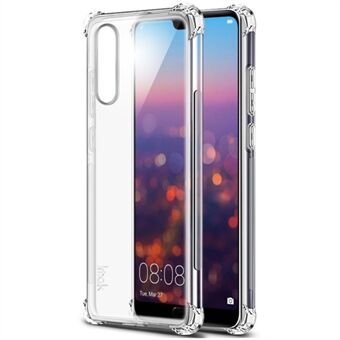 IMAK Skin Feel Anti-drop TPU Cover + Explosieveilige schermfolie voor Huawei P20 Pro