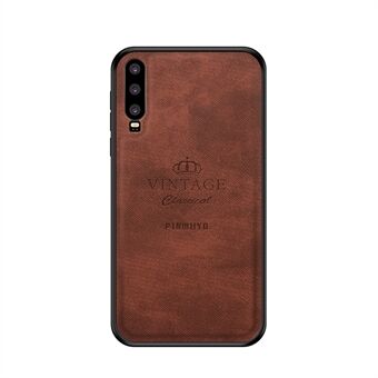 PINWUYO Honorable Series PC + TPU + lederen combo case voor Huawei P30