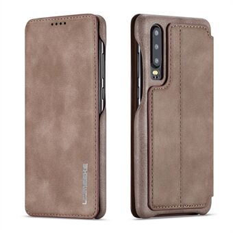 LC.IMEEKE Retro Stijl Lederen Kaarthouder Cover voor Huawei P30