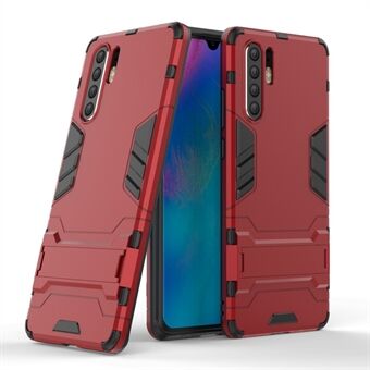 Kunststof + TPU hybride hoes met standaard voor Huawei P30 Pro