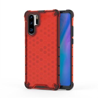 Schokbestendig peperkoekpatroon TPU + pc hybride hoes voor Huawei P30 Pro