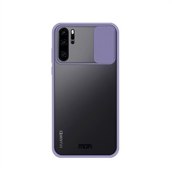 MOFI XINDUN-serie schokbestendige pc + TPU-hoes met lensbeschermend schuifscherm voor Huawei P30 Pro